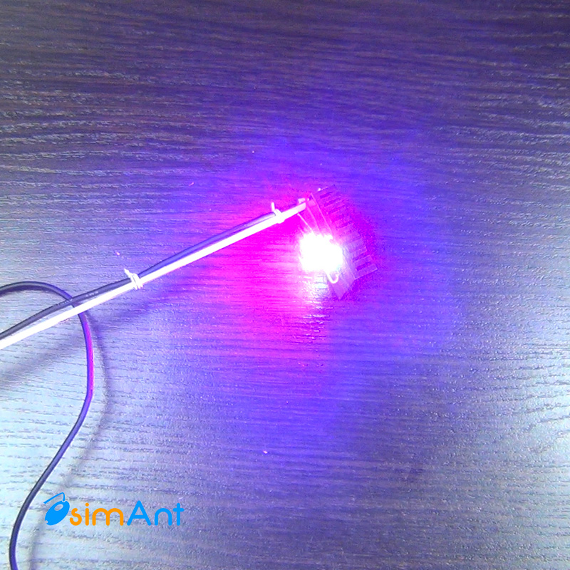 Пурпурный свет LED подсветки для растений