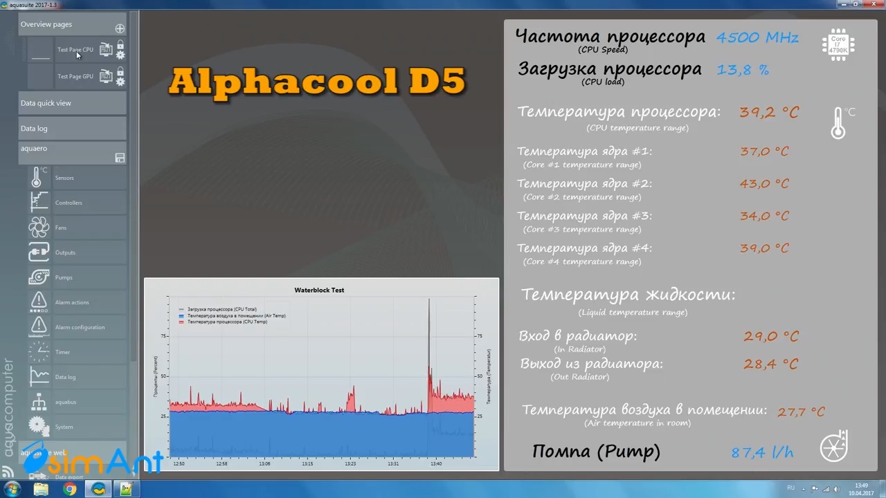 Тест и сравнение помп Alphaccol D5 и Syscooling SC-P70