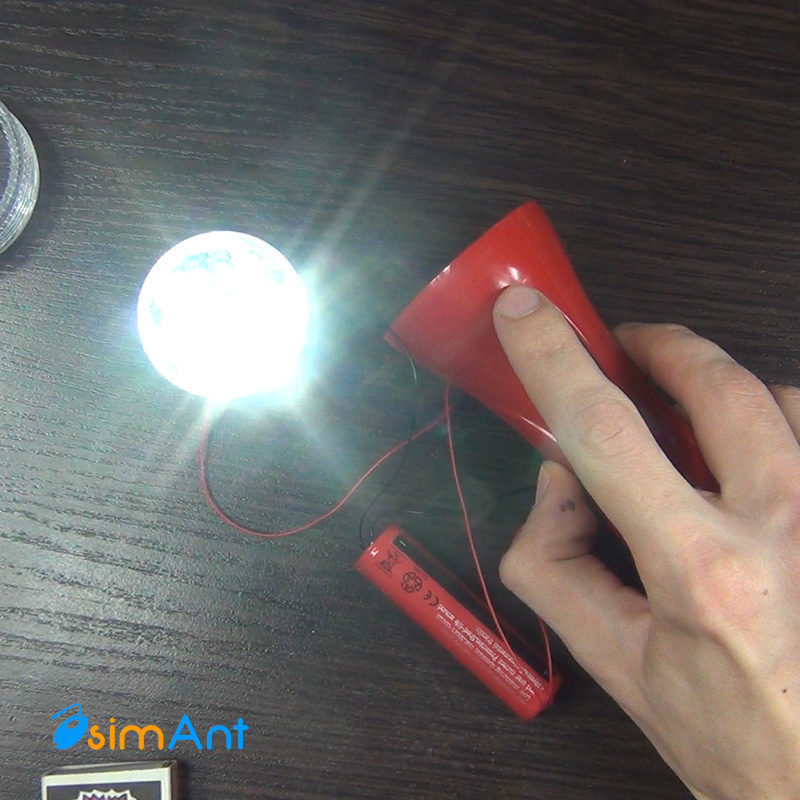 Проверка предварительно собранного фонарика