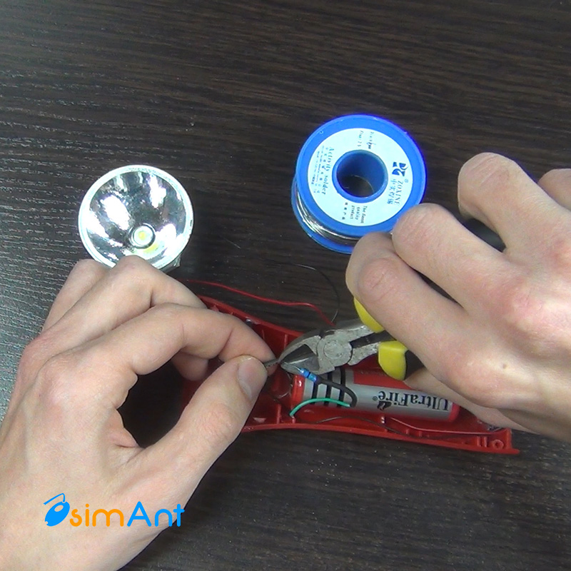 Удаление лишнего резистора