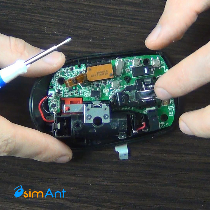 Сборка мышки logitech vx nano