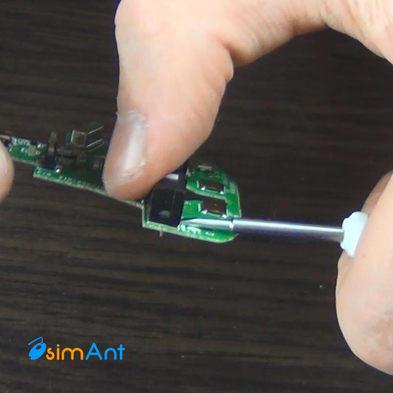 Выпайка микропереключателя logitech vx nano